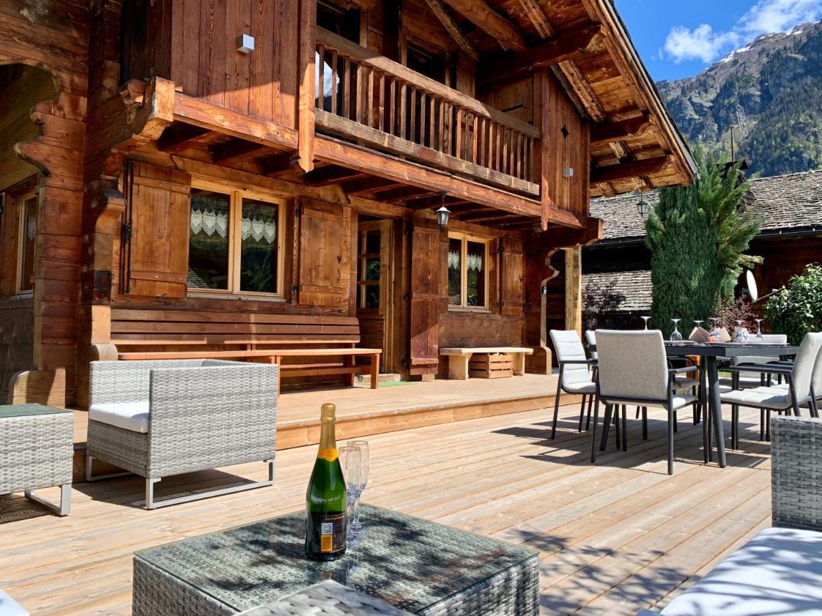 Alpen Lounge Vila Servoz Exterior foto