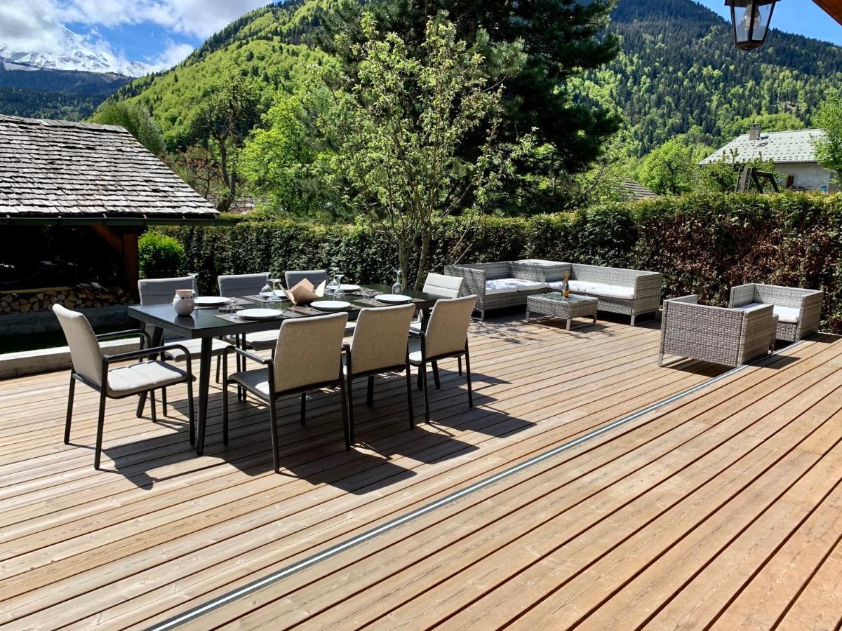 Alpen Lounge Vila Servoz Exterior foto