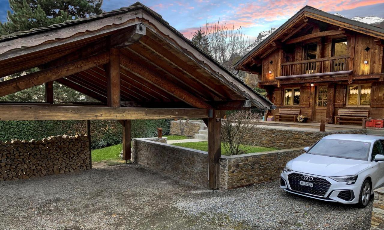 Alpen Lounge Vila Servoz Exterior foto